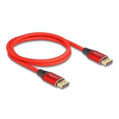 DeLOCK 80631 DisplayPort-Kabel 1 m Rot
