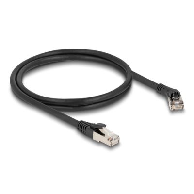 DeLOCK 80637 Netzwerkkabel Schwarz 1 m Cat8.1 S/FTP (S-STP)