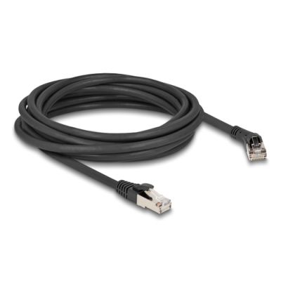 DeLOCK 80707 Netzwerkkabel Schwarz 5 m Cat8.1 S/FTP (S-STP)