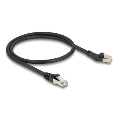 DeLOCK 80749 Netzwerkkabel Schwarz 0,5 m Cat8.1 S/FTP (S-STP)