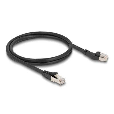 DeLOCK 80752 Netzwerkkabel Schwarz 1 m Cat8.1 S/FTP (S-STP)