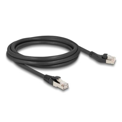 DeLOCK 80753 Netzwerkkabel Schwarz 2 m Cat8.1 S/FTP (S-STP)