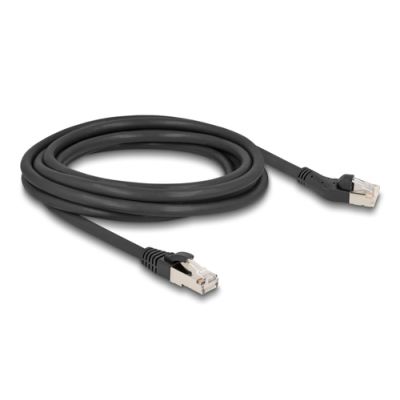DeLOCK 80754 Netzwerkkabel Schwarz 3 m Cat8.1 S/FTP (S-STP)