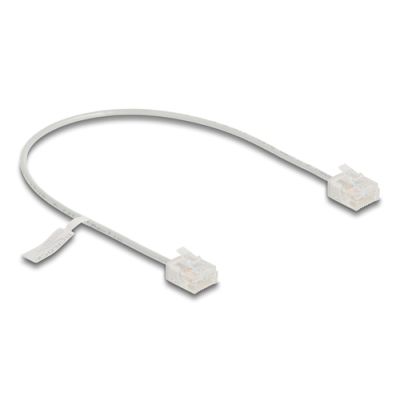 DeLOCK 80756 Netzwerkkabel Grau 0,3 m Cat6 U/UTP (UTP)
