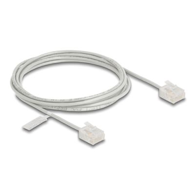 DeLOCK 80759 Netzwerkkabel Grau 2 m Cat6 U/UTP (UTP)