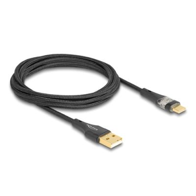 DeLOCK 80761 USB Kabel USB 2.0 2 m USB A USB C Schwarz