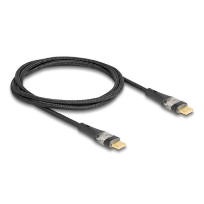 DeLOCK 80763 USB Kabel USB 2.0 1 m USB C Schwarz