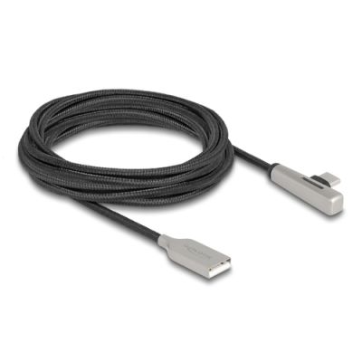 DeLOCK 80768 USB Kabel USB 2.0 3 m USB A USB C Schwarz, Silber