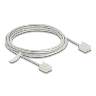 DeLOCK 80770 Netzwerkkabel Grau 3 m Cat6 U/UTP (UTP)
