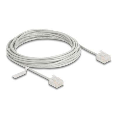 DeLOCK 80771 Netzwerkkabel Grau 5 m Cat6 U/UTP (UTP)