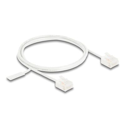 DeLOCK 80774 Netzwerkkabel Weiß 1 m Cat6 U/UTP (UTP)