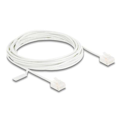 DeLOCK 80777 Netzwerkkabel Weiß 5 m Cat6 U/UTP (UTP)