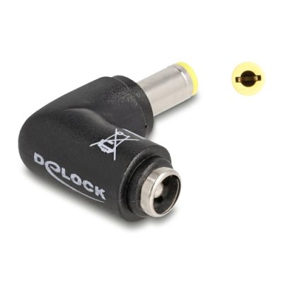 DeLOCK 80795 Drahtverbinder DC 5,5 x 2,1 Schwarz