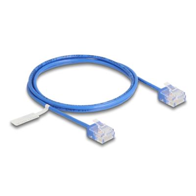 DeLOCK 80796 Netzwerkkabel Blau 1 m Cat6 U/UTP (UTP)