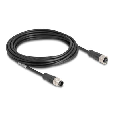 DeLOCK 80805 Netzwerkkabel Schwarz 5 m Cat5e S/FTP (S-STP)