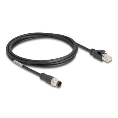 DeLOCK 80810 Netzwerkkabel Schwarz 2 m Cat5e S/FTP (S-STP)