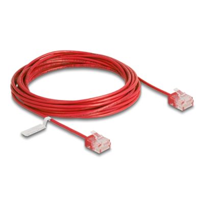 DeLOCK 80820 Netzwerkkabel Rot 5 m Cat6 U/UTP (UTP)