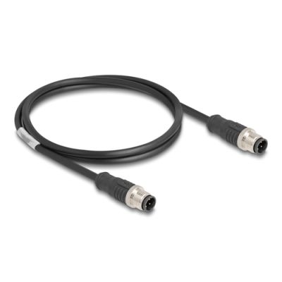 DeLOCK 80847 Netzwerkkabel Schwarz 1 m Cat5e S/FTP (S-STP)