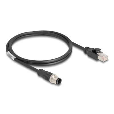 DeLOCK 80850 Netzwerkkabel Schwarz 1 m Cat5e S/FTP (S-STP)