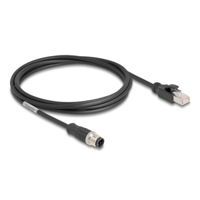 DeLOCK 80851 Netzwerkkabel Schwarz 2 m Cat5e S/FTP (S-STP)