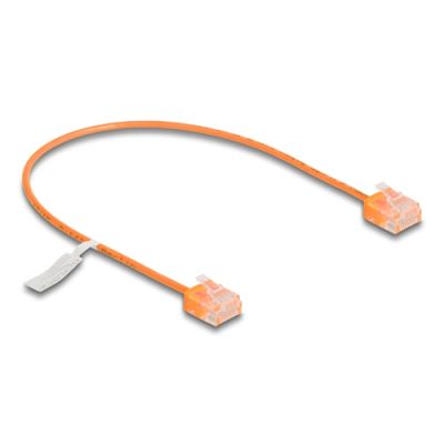 DeLOCK 80853 Netzwerkkabel Orange 0,3 m Cat6 U/UTP (UTP)