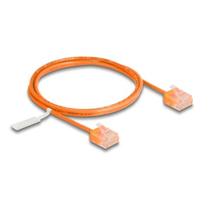DeLOCK 80855 Netzwerkkabel Orange 1 m Cat6 U/UTP (UTP)