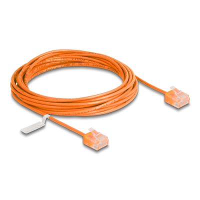 DeLOCK 80858 Netzwerkkabel Orange 5 m Cat6 U/UTP (UTP)