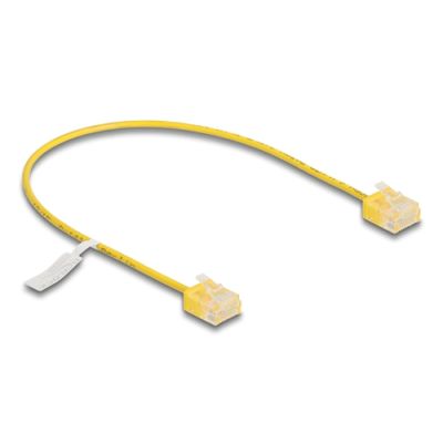 DeLOCK 80859 Netzwerkkabel Gelb 0,3 m Cat6 U/UTP (UTP)