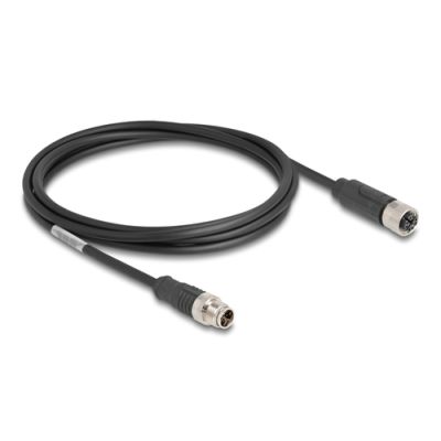 DeLOCK 80861 Netzwerkkabel Schwarz 2 m Cat5e S/FTP (S-STP)