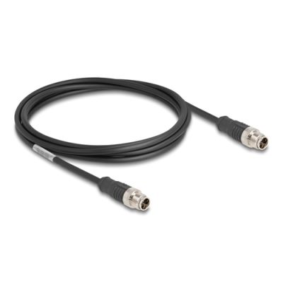 DeLOCK 80864 Netzwerkkabel Schwarz 2 m Cat5e S/FTP (S-STP)