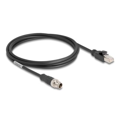 DeLOCK 80867 Netzwerkkabel Schwarz 2 m Cat5e S/FTP (S-STP)