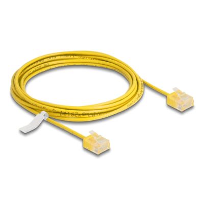 DeLOCK 80913 Netzwerkkabel Gelb 3 m Cat6 U/UTP (UTP)