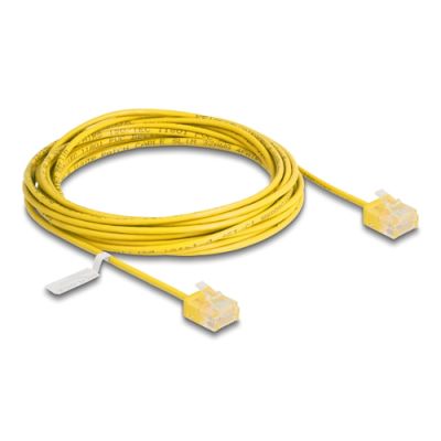 DeLOCK 80914 Netzwerkkabel Gelb 5 m Cat6 U/UTP (UTP)