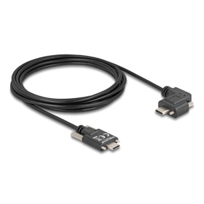 DeLOCK 80958 USB Kabel USB 2.0 3 m USB C Schwarz