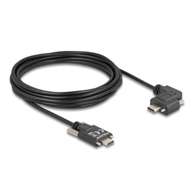 DeLOCK 80959 USB Kabel USB 2.0 5 m USB C Schwarz