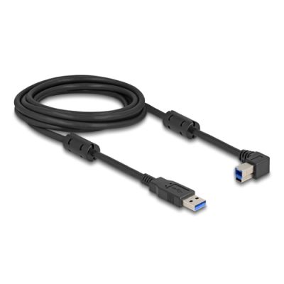 DeLOCK 81102 USB Kabel USB 3.2 Gen 1 (3.1 Gen 1) 3 m USB A USB B Schwarz