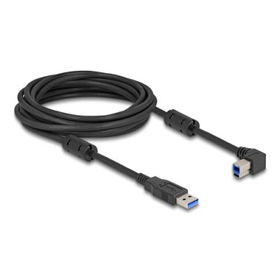 DeLOCK 81103 USB Kabel USB 3.2 Gen 1 (3.1 Gen 1) 5 m USB A USB B Schwarz