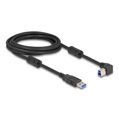 DeLOCK 81110 USB Kabel USB 3.2 Gen 1 (3.1 Gen 1) 3 m USB A USB B Schwarz