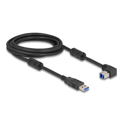 DeLOCK 81114 USB Kabel USB 3.2 Gen 1 (3.1 Gen 1) 3 m USB A USB B Schwarz