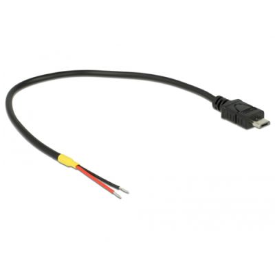 DeLOCK 85541 USB Kabel USB 2.0 0,2 m Micro-USB B Schwarz