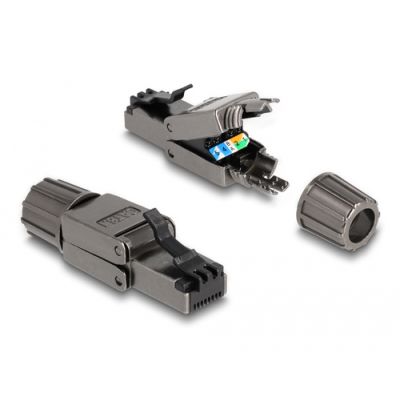 DeLOCK 86514 Drahtverbinder RJ-45 Schwarz