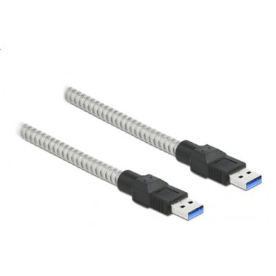DeLOCK 86775 USB Kabel 1 m USB 3.2 Gen 1 (3.1 Gen 1) USB A Silber