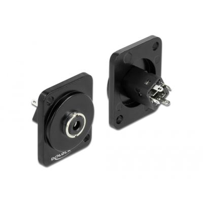 DeLOCK 86789 Drahtverbinder 3.5mm (3 pin) Schwarz