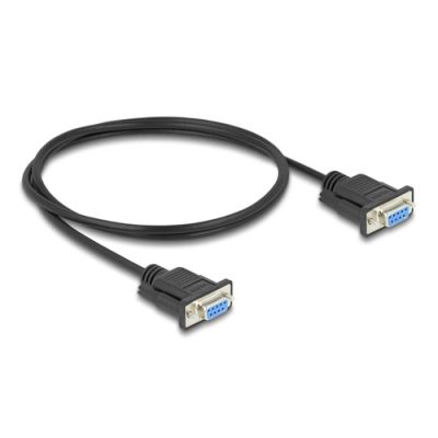 DeLOCK 86823 Serien-Kabel Schwarz 1 m DB-9