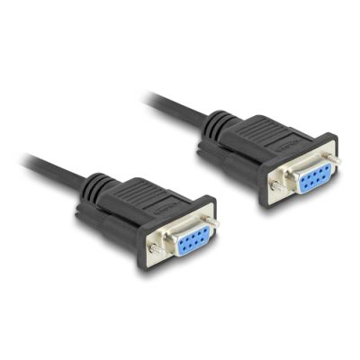 DeLOCK 86824 Serien-Kabel Schwarz 2 m DB-9