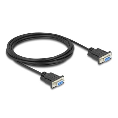DeLOCK 86825 Serien-Kabel Schwarz 3 m DB-9