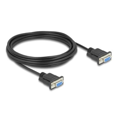 DeLOCK 86826 Serien-Kabel Schwarz 5 m RS-232