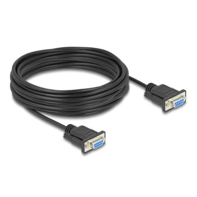 DeLOCK 86827 Serien-Kabel Schwarz 10 m DB-9