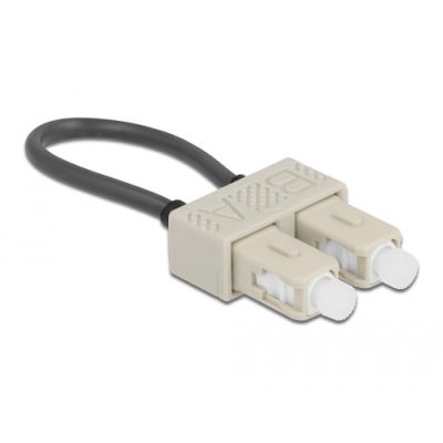 DeLOCK 86922 LWL-Steckverbinder SC 1 Stück(e) Beige, Orange