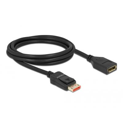 DeLOCK 87071 DisplayPort-Kabel 2 m Schwarz